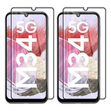 Kit 2 Película De Vidro 3d Para Samsung Galaxy M34 5g 6 5