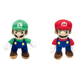 Kit 2 Pelucia Mario