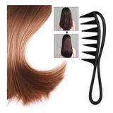Kit 2 Pentes De Cabelo Tubarão Salão De Beleza Dentes Largos