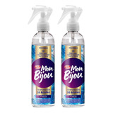 Kit 2 Perfumador De Roupas Spray 300ml Fragância Pureza