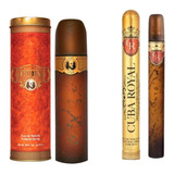 Kit 2 Perfumes Cuba Gold Paris Importados 100ml Cuba 35ml