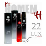 Kit 2 Perfumes Vip Touti Homen C H /lux/22/ Aventus Vip Creed / Vip Sauvage 22 Dior - Mais Vendidos - Touti Masculino Alta Fixacao Marcante