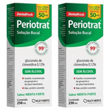 Kit 2 Periotrat Menta Forte Sem Alcool Periogard