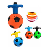 Kit 2 Pião Sonoro Luminoso Led Brinquedo Lançador Infantil