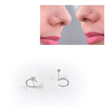 Kit 2 Piercing Nariz Nostril Bolinha