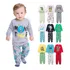 Kit 2 Pijama Bebê Menino Infantil Manga Longa 100% Algodão