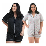 Kit 2 Pijama Feminino