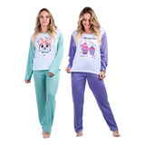 Kit 2 Pijama Feminino