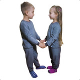 Kit 2 Pijama Infantil Menina Manga Longa Roupa Bebe Algodão