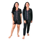 Kit 2 Pijamas Feminino