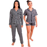 Kit 2 Pijamas Feminino