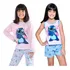 Kit 2 Pijamas Infantil Inverno + Verao Malha Suave Macia
