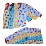 Kit 2 Pijamas Infantil Menino Bebê