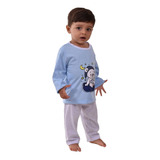 Kit 2 Pijamas Infantil Menino Menina