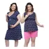 Kit 2 Pijamas Maternidade Camisola + Short Doll 2016-528