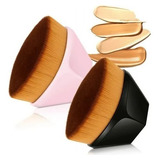 Kit 2 Pincel Mágico Hexagonal Base Maquiagem Tiktok Brush