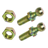 Kit 2 Pino Parafuso M8 Porca Amortecedor Porta Malas Capô