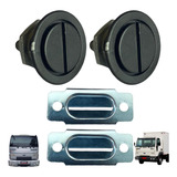 Kit 2 Pino Trava Capô 2 Presilhas Capo Ford Cargo Até 2011