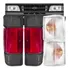 Kit 2 Pisca D20 93 94 95 96 A 98 Cristal Lente Traseira Fume