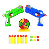 Kit 2 Pistolas Disparo Dardos Brinquedo