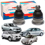 Kit 2 Pivô Suspensão Inferior Dianteira Logan Megane Scenic
