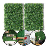 Kit 2 Placa Planta Artificial Muro