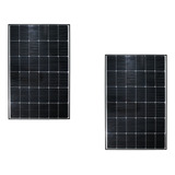 Kit 2 Placa Solar 160w Monocristalino Inmetro Nacional