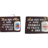 Kit 2 Placas Quadro
