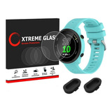 Kit 2 Plug Pelicula Vidro Xt Glass Garmin Forerunner 55