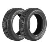 Kit 2 Pneu 235 70r16 Travia A t Owl Duraturn 106t Aro 16