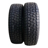 Kit 2 Pneu Aro 14 Remold 175 70r14 Atr Borracha Vipal