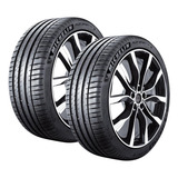 Kit 2 Pneus Aro 19 Michelin Pilot Sport 4 Suv 255 45 R19