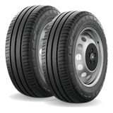 Kit 2 Pneus Michelin 205 75r16c 110 108r Agilis 3 8 Lonas Índice De Velocidade R