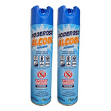 Kit 2 Poderoso Álcool Desinfetante 400ml Cada