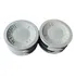 Kit 2 Polia De Ferro Fundido 90mm Perfil B 2 Canais Mademil