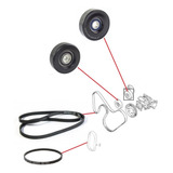 Kit 2 Polia Tensor Guia 2 Correia Tracker 2 0 16v 2007 2008