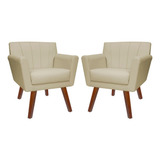 Kit 2 Poltrona Decoracao