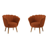 Kit 2 Poltronas Decorativas