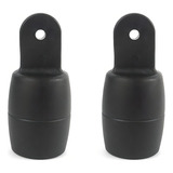 Kit 2 Ponteira 1 1 4 Polegada 32mm P Capota Barco Lancha Cor Ponteira Externa