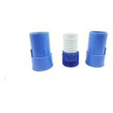 Kit 2 Ponteiras Adaptador Aspiração P Mangueira Piscina