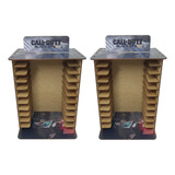 Kit 2 Porta 11 Jogos Físico Gamer Cod 22x16 3x29 4 Mdf