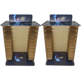 Kit 2 Porta 11 Jogos Físico Sf 22x16 3x29 4 Mdf