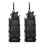 Kit 2 Porta Carregador Pistola Reload Invictus Modular Molle