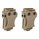 Kit 2 Porta Carregador Velado P Glock Taurus Beretta Imbel