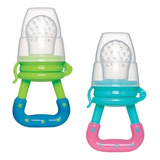 Kit 2 Porta Frutinha Chupeta Alimentadora De Silicone P Bebê