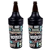 Kit 2 Porta Garrafa Camisinha 600ml Mantém Cerveja Gelada Estampado Lettering Tema Boteco