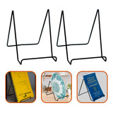 Kit 2 Porta Livros Expositor De Mesa Aramado Balcão Vitrine