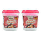 Kit 2 Potes Açúcar Perolado C20 600g Felicci