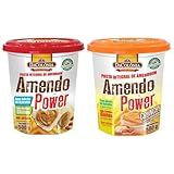 Kit 2 Potes De Pasta De Amendoim Amendopower - Integral Crunchy 500g Dacolonia