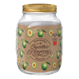 Kit 2 Potes Porta Mantimentos Bormioli Rocco Qstagioni 3l